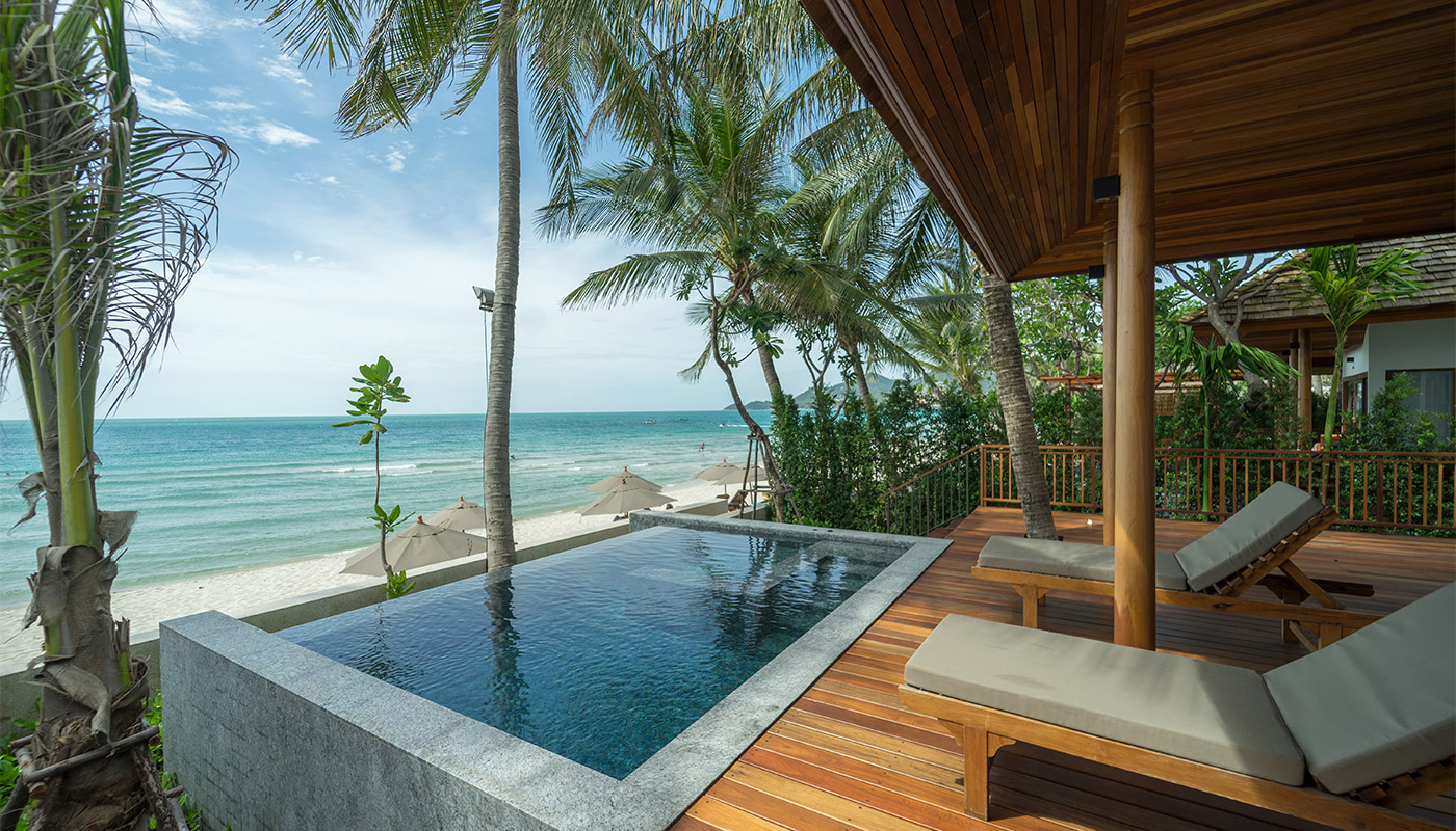 Beach Front Suite with Private Pool - Banana Fan Sea Resort