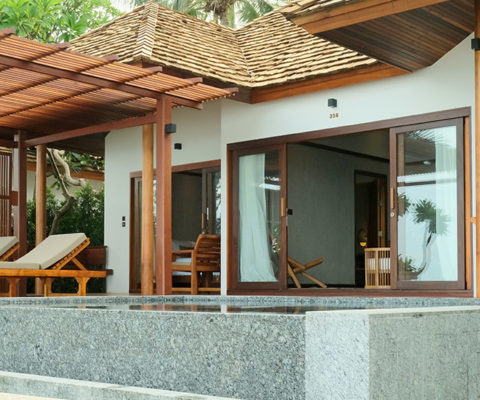 Beachfront Villa 2 Bedrooms with Private Pool - Banana Fan Sea Resort